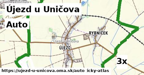 auto v Újezd u Uničova