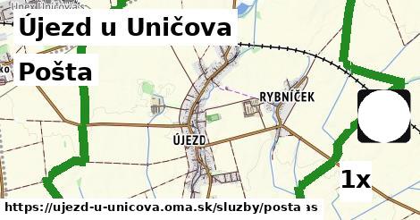 Pošta, Újezd u Uničova