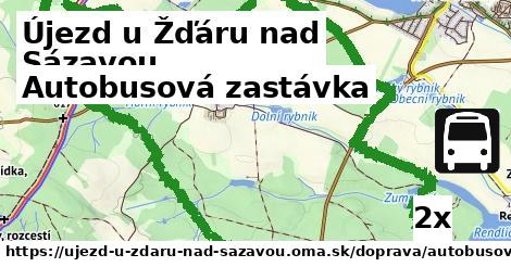 Autobusová zastávka, Újezd u Žďáru nad Sázavou
