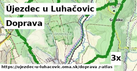 doprava v Újezdec u Luhačovic