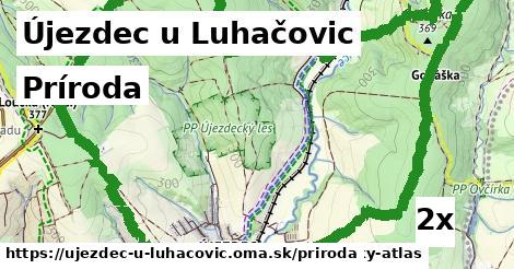 príroda v Újezdec u Luhačovic