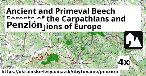 Penzión, Ancient and Primeval Beech Forests of the Carpathians and Other Regions of Europe