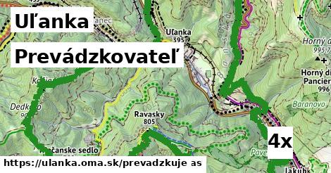 prevádzkovateľ v Uľanka