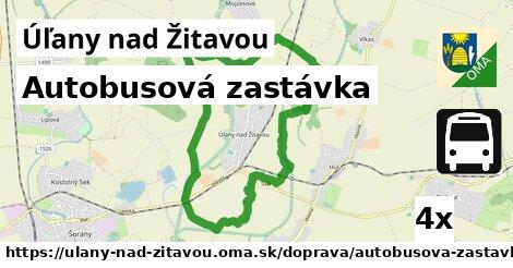 Autobusová zastávka, Úľany nad Žitavou