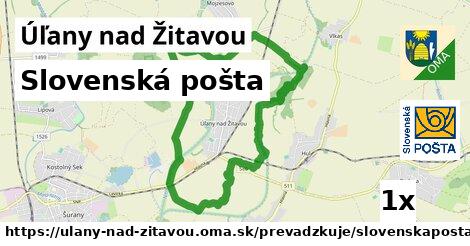 Slovenská pošta, Úľany nad Žitavou