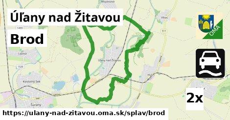 Brod, Úľany nad Žitavou