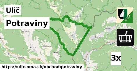 Potraviny, Ulič