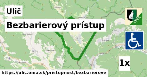 Bezbarierový prístup, Ulič