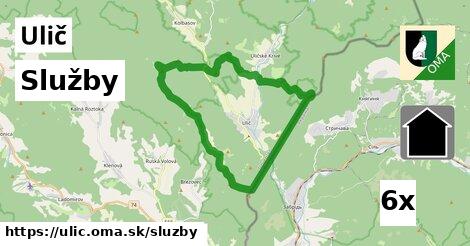 služby v Ulič