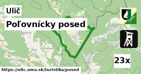 Poľovnícky posed, Ulič