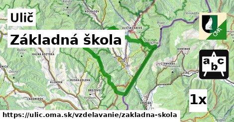 Základná škola, Ulič