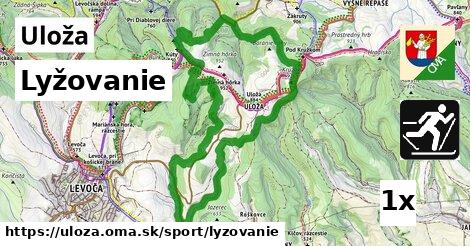 Lyžovanie, Uloža