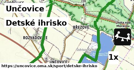 detské ihrisko v Unčovice