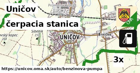 čerpacia stanica, Uničov