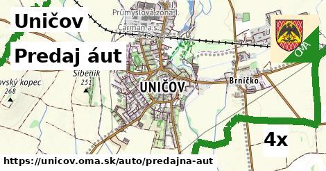 Predaj áut, Uničov