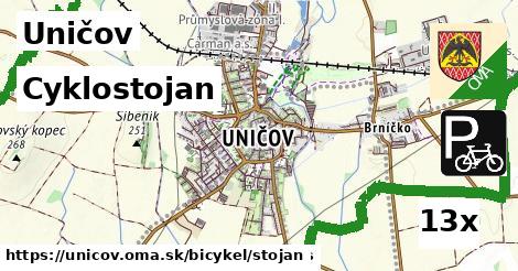 Cyklostojan, Uničov