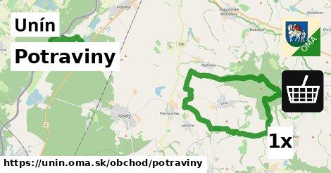 Potraviny, Unín