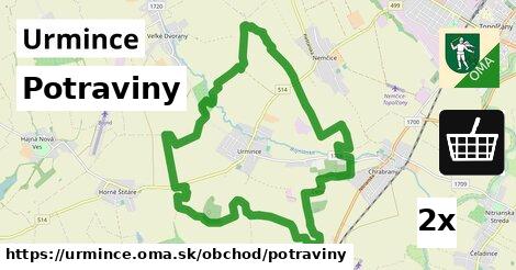 Potraviny, Urmince