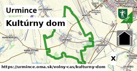 Kultúrny dom, Urmince