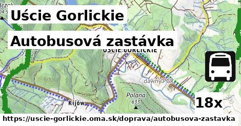 Autobusová zastávka, Uście Gorlickie