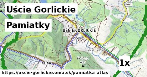 pamiatky v Uście Gorlickie