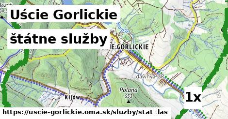 štátne služby, Uście Gorlickie