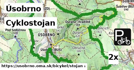 Cyklostojan, Úsobrno