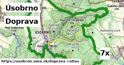 doprava v Úsobrno