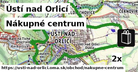 Nákupné centrum, Ústí nad Orlicí