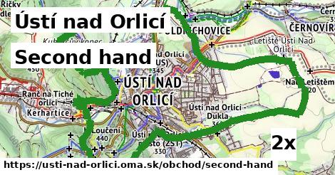 Second hand, Ústí nad Orlicí