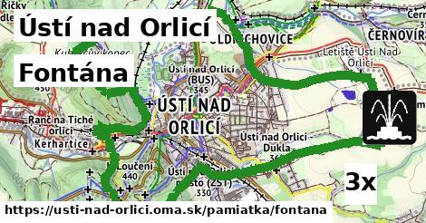 Fontána, Ústí nad Orlicí