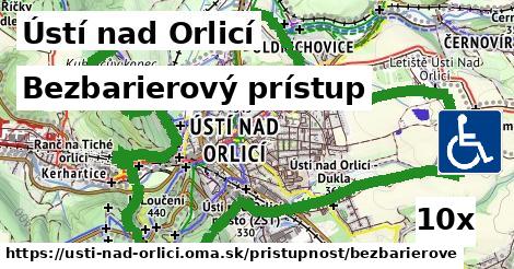 Bezbarierový prístup, Ústí nad Orlicí