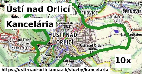 kancelária v Ústí nad Orlicí