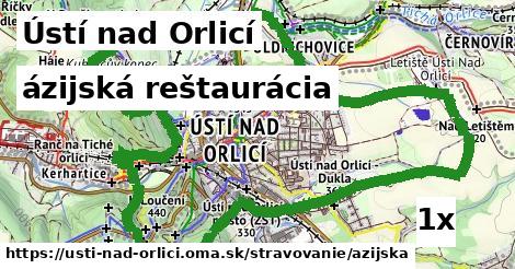 ázijská reštaurácia v Ústí nad Orlicí