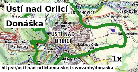 Donáška, Ústí nad Orlicí