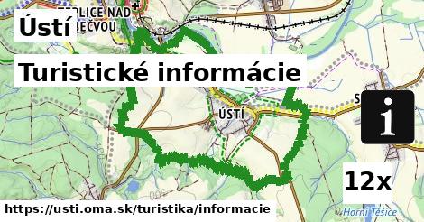 Turistické informácie, Ústí