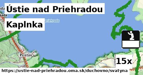 kaplnka v Ústie nad Priehradou