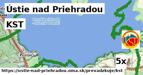 KST, Ústie nad Priehradou