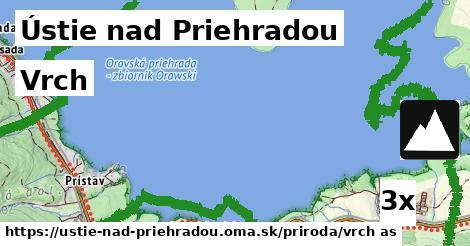 Vrch, Ústie nad Priehradou