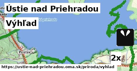 Výhľad, Ústie nad Priehradou