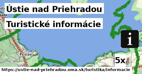 Turistické informácie, Ústie nad Priehradou