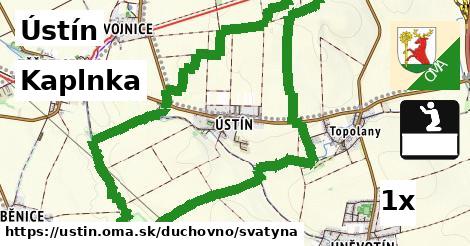 Kaplnka, Ústín