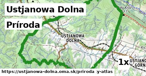 príroda v Ustjanowa Dolna
