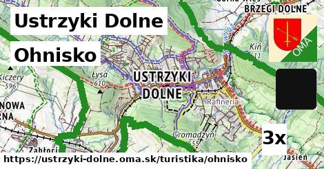 ohnisko v Ustrzyki Dolne