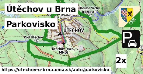 Parkovisko, Útěchov u Brna