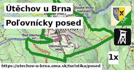 Poľovnícky posed, Útěchov u Brna