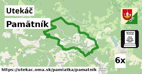 Pamätník, Utekáč