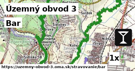 Bar, Územný obvod 3
