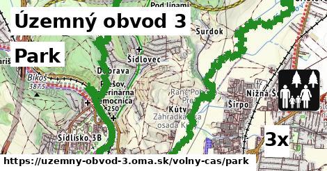 Park, Územný obvod 3