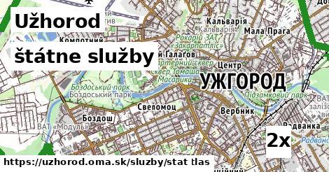 štátne služby, Užhorod